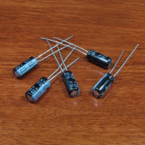 10uF Radial Capacitors