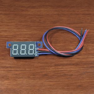 7 Segment LED Voltmeter